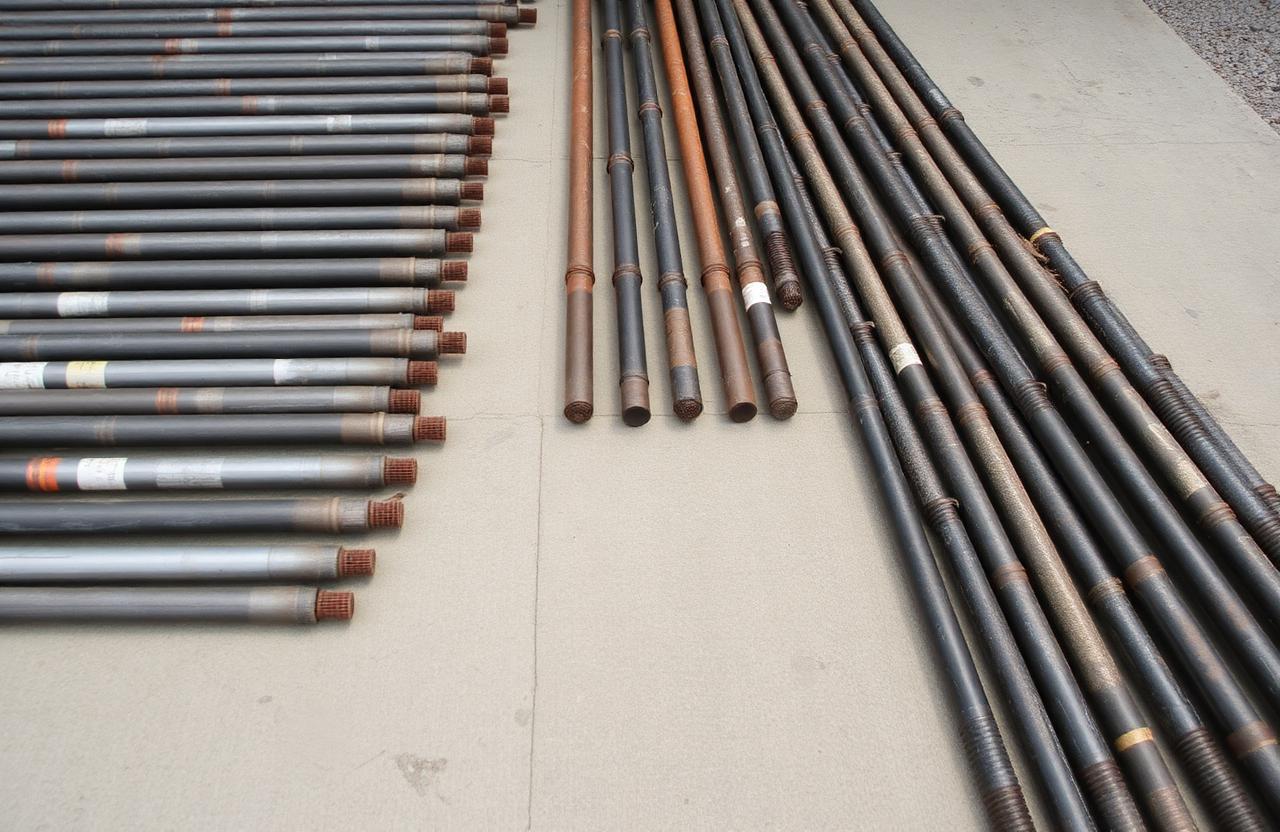 Rod Inventory Laid Out