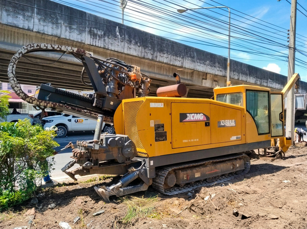 XCMG XZ450PLUS 45-ton horizontal directional drilling rig for sale in Bangkok, Thailand
